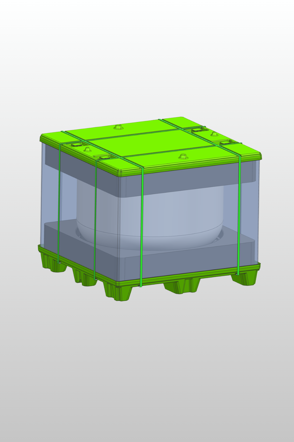 Crucible carton packaging